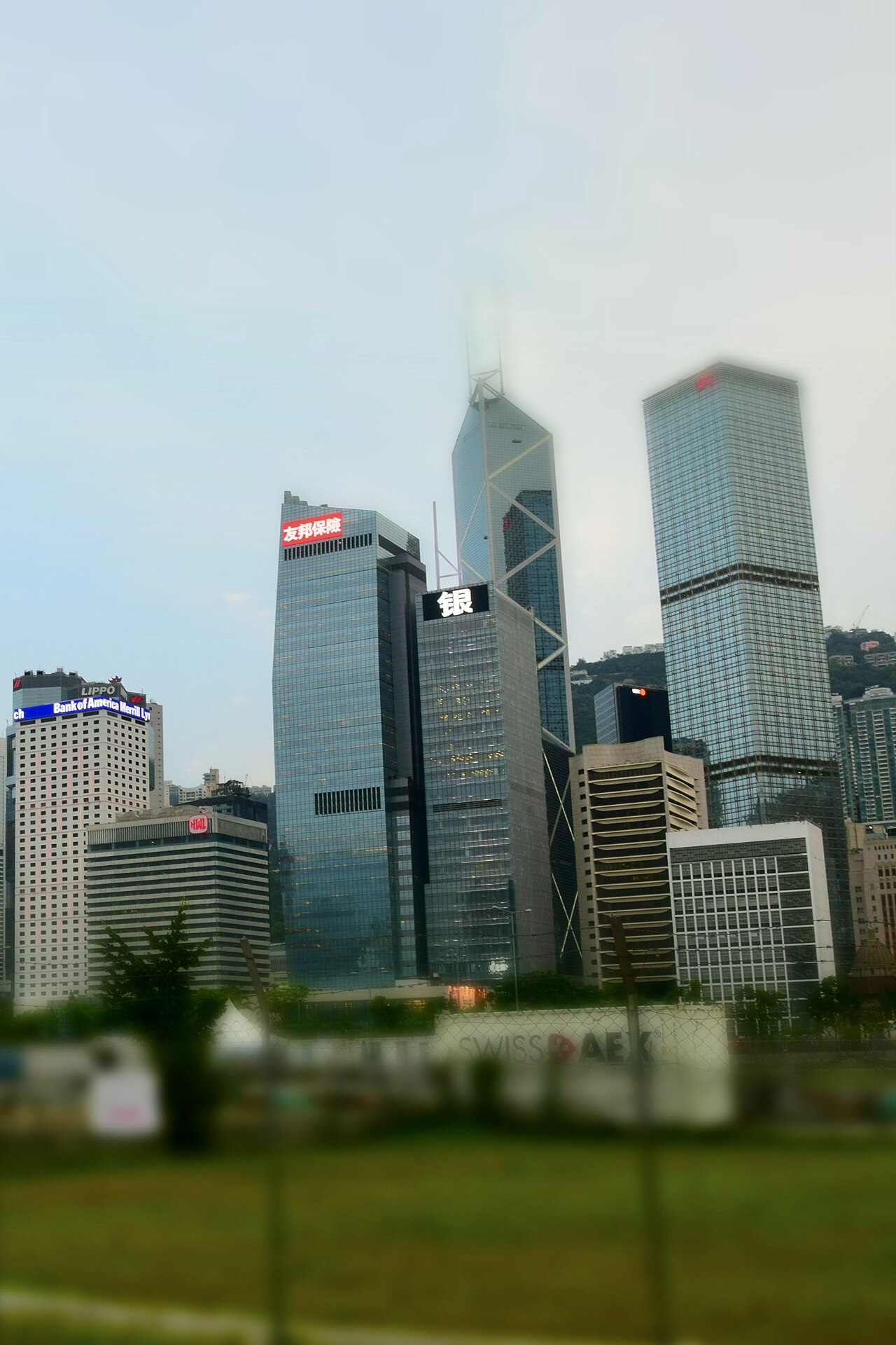 香港中環辦公室外觀